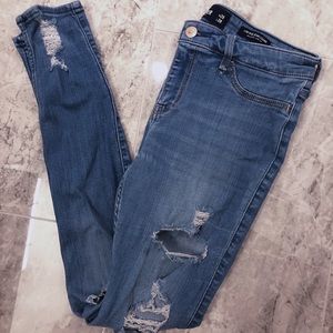 Hollister low rise jeggings